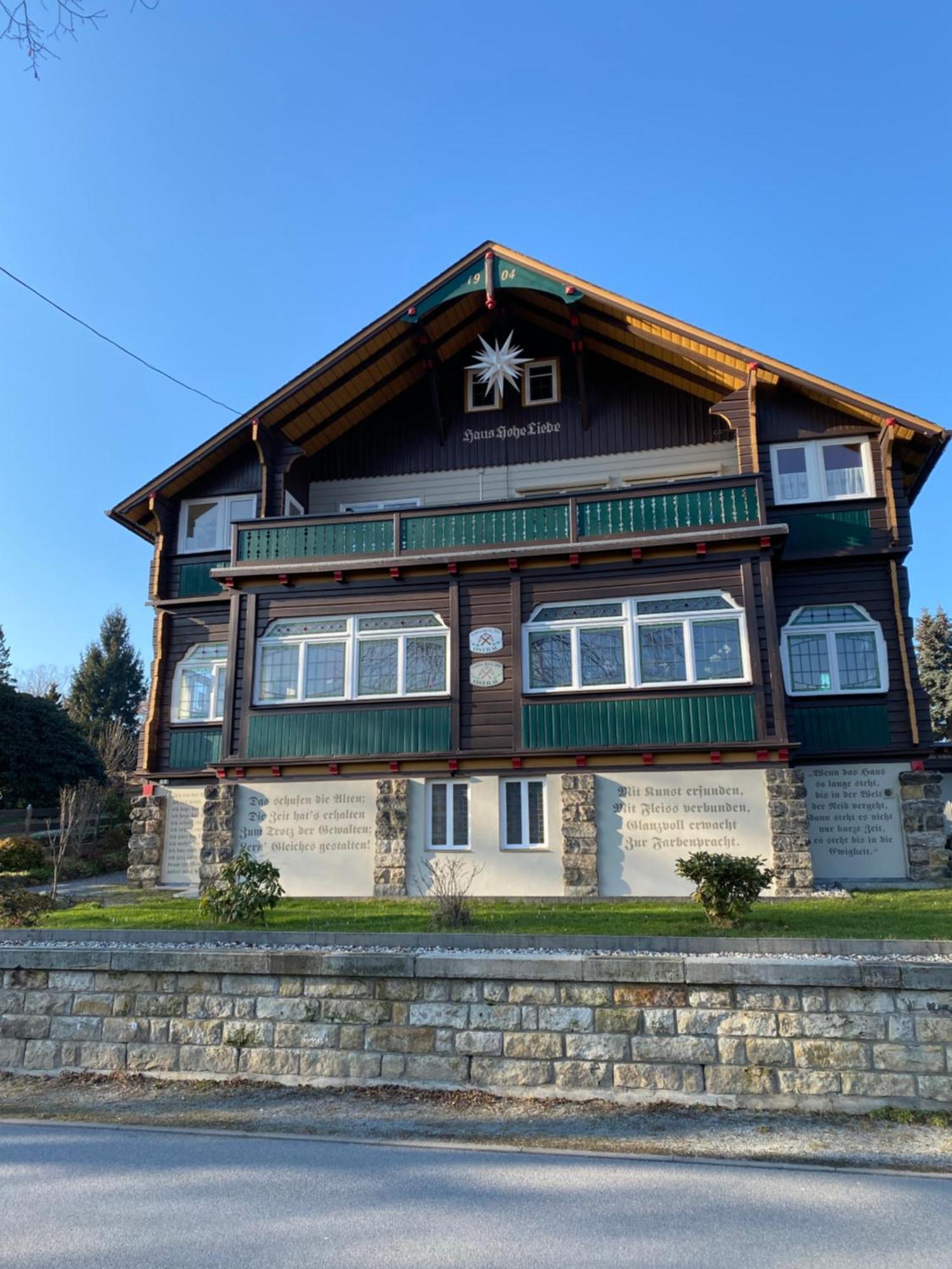 Ferienwohnung „Kleine Liebe“ Bad Schandau Exterior foto